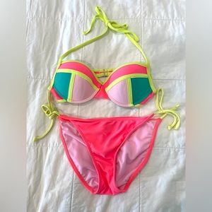 Juniors Bikini. Size Medium. Wore once. Perfect shape. Forgot brand!